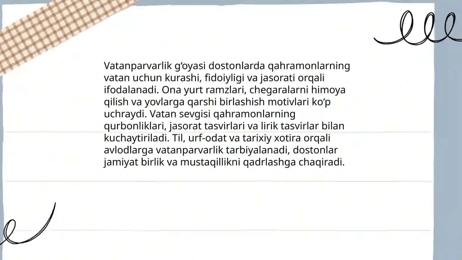 Dostonlarda qahramonlik va mardlik obrazining shakllanishi 4