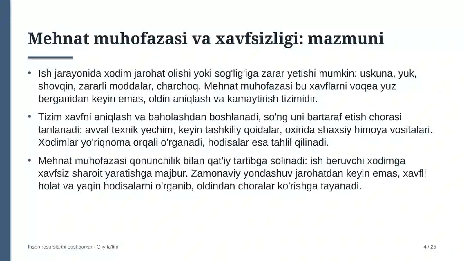 chiqindi poligonlarida mehnat muhofazasi va xavfsizligi 8913 4