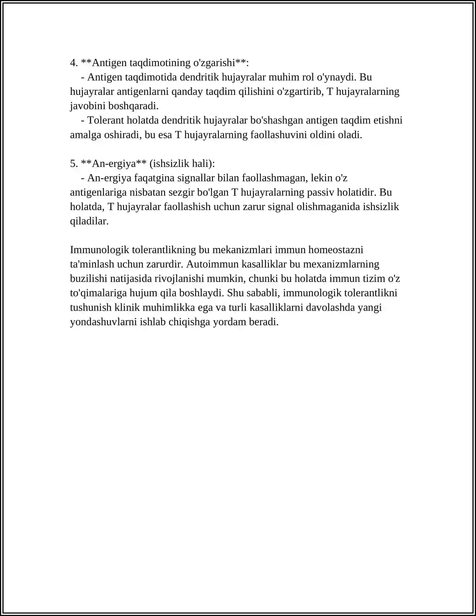 Immunologik Tolerantlik Nuqsonlari.Autoimmun Xastaliklar 4