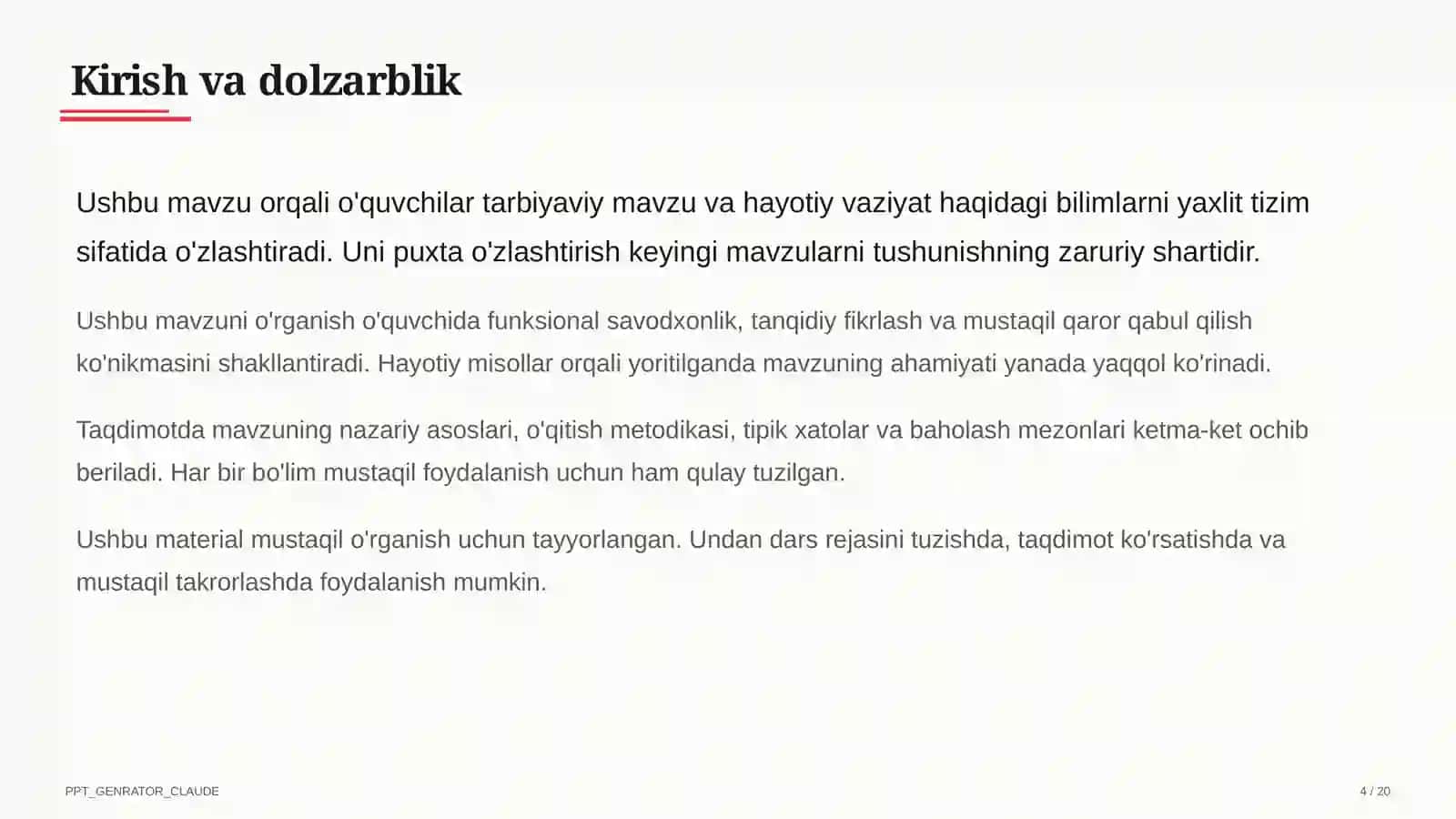 Sinf jamoasini shakllantirish: birgalikda kuchlimiz 4