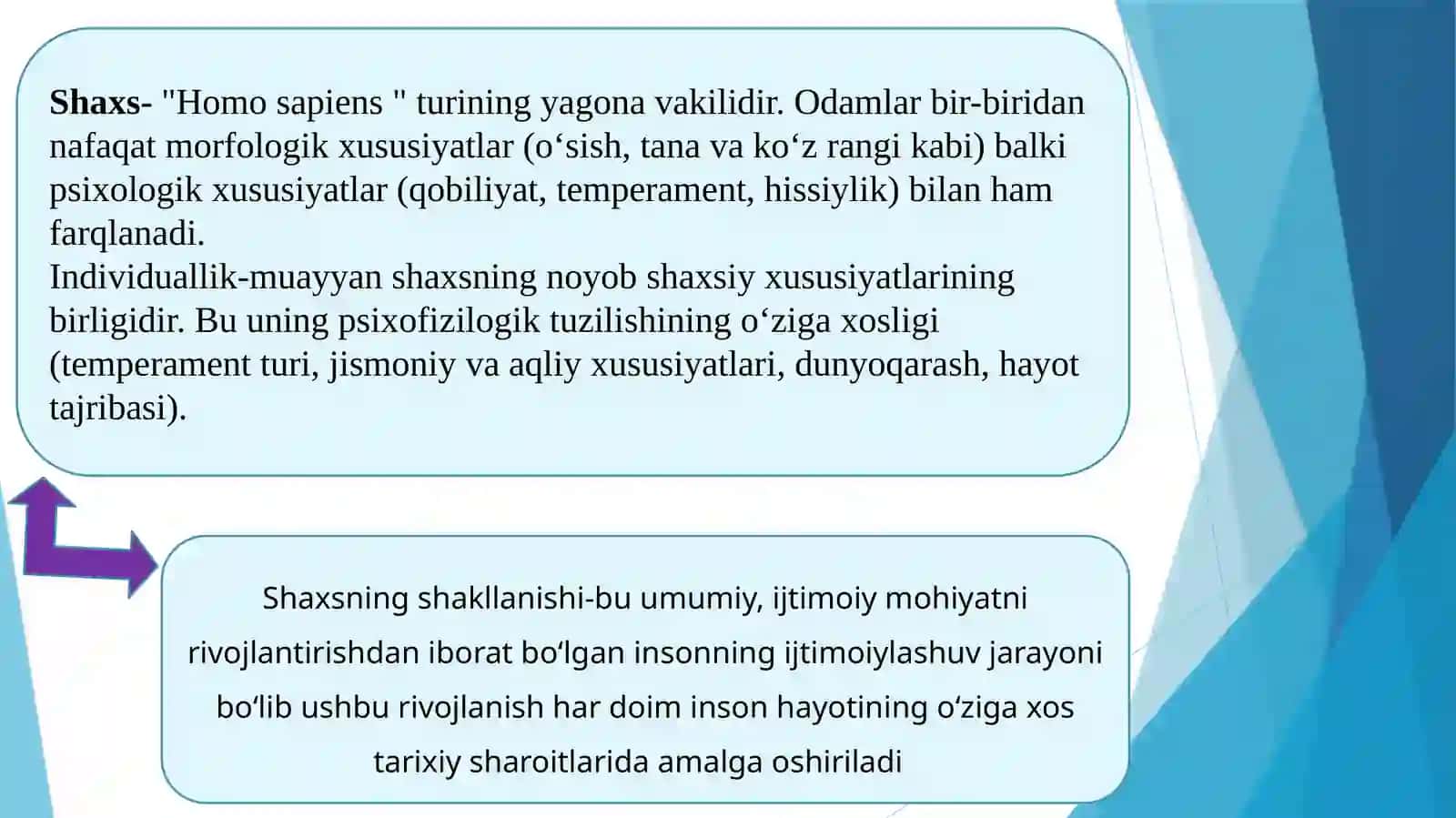 Shaxsning ijtimoiylashuvi va ijtimoiy xulqatvor 4