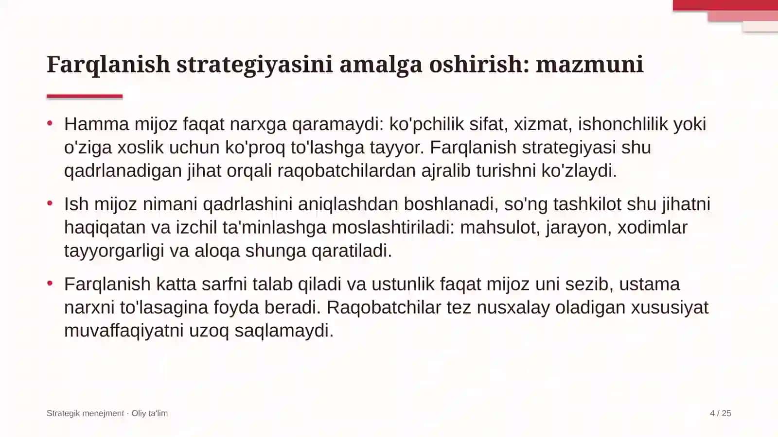 telegram kanallarida farqlanish strategiyasini amalga oshirish 9607 4