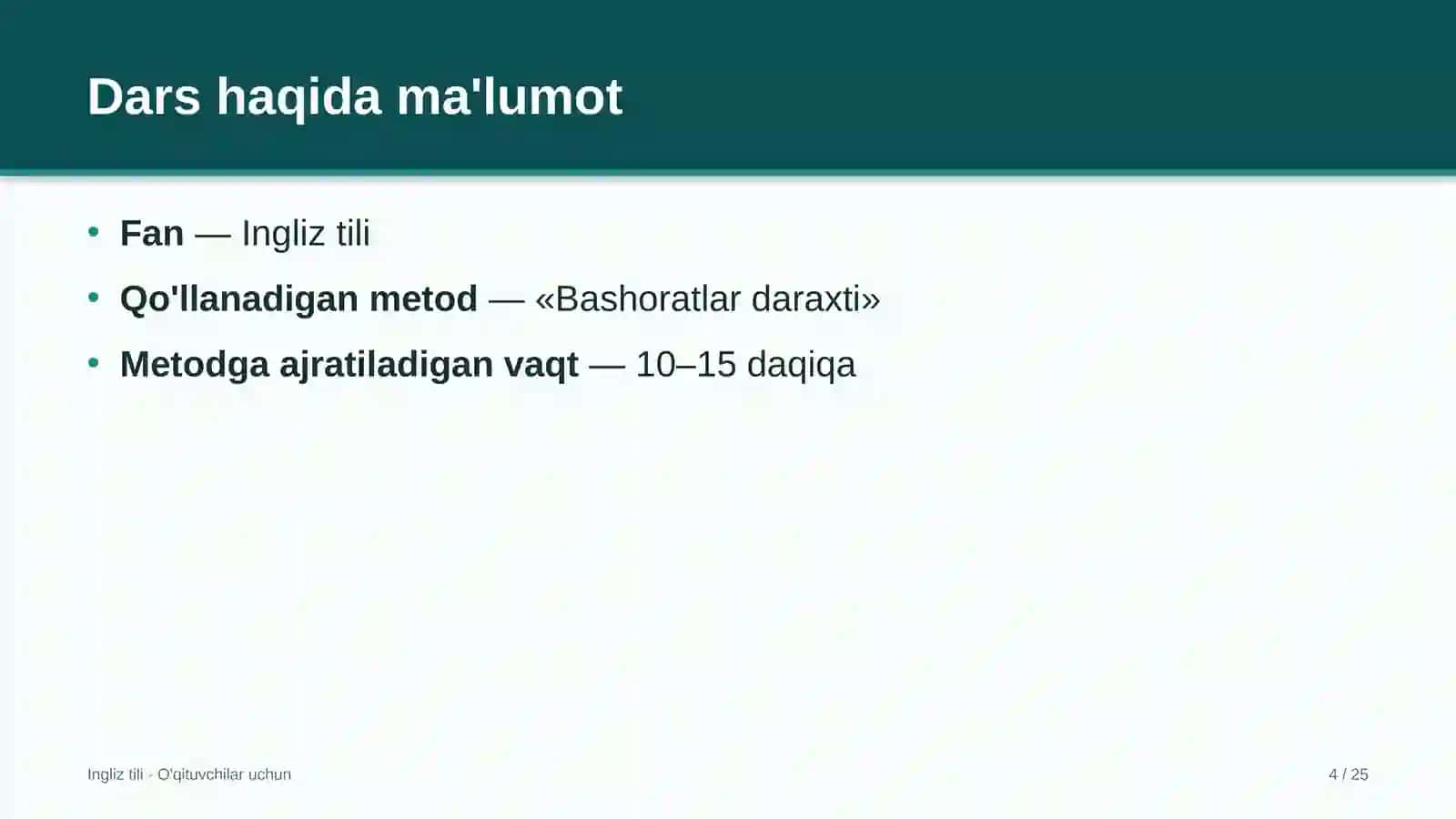 ingliz tili darslarida bashoratlar daraxti metodidan foydalanish 8063 4