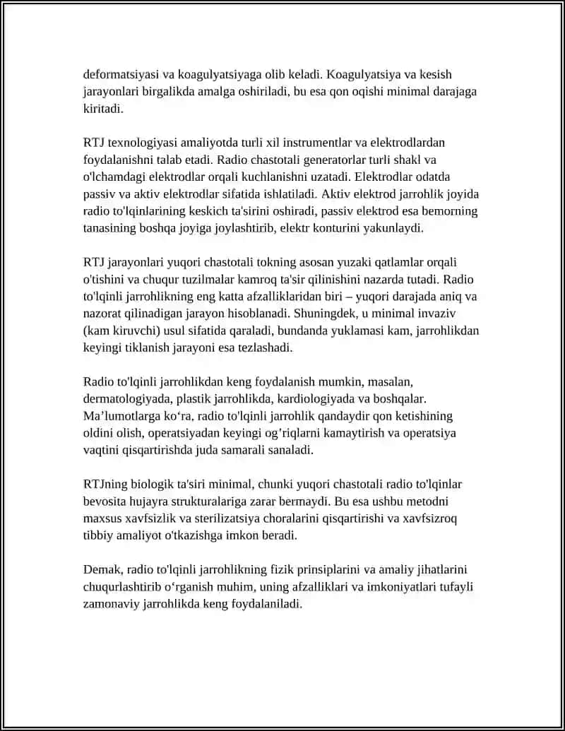 RADIO TO'LQINLI JARROHLIK.LITOTRIPSIYA 4