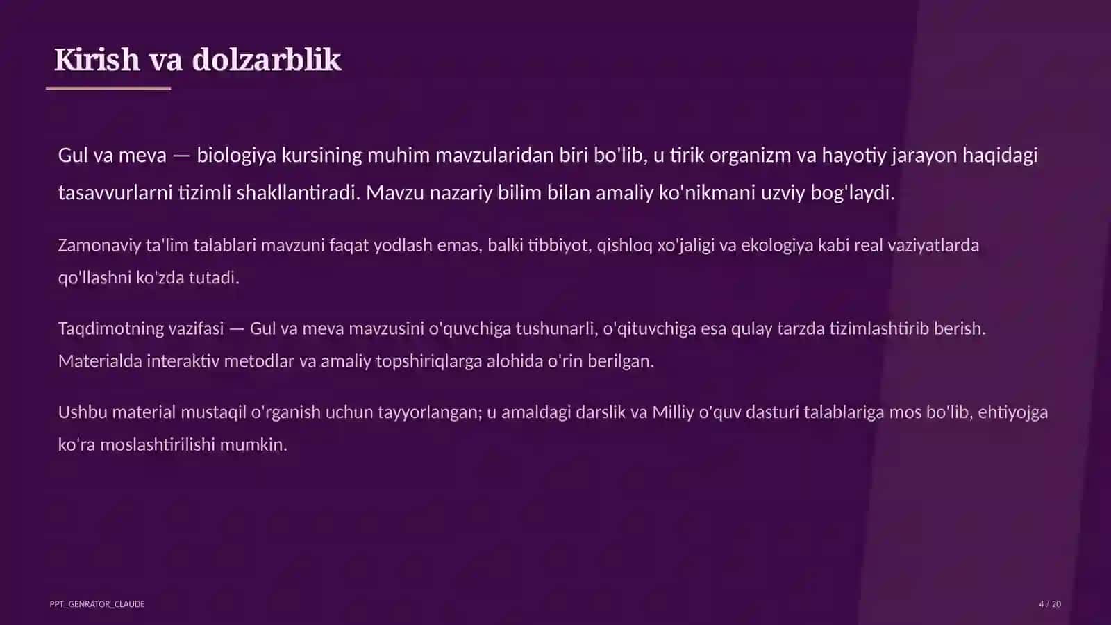 Gul va meva (5-sinf) 4