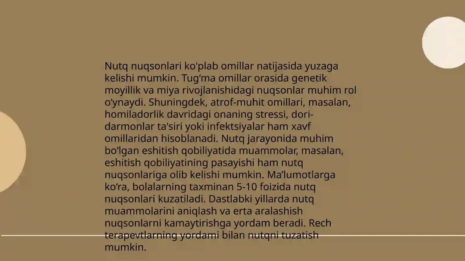 Nutqida nuqsoni bo‘lgan bolalar rivojlanishining o‘ziga xos xususiyatlari 4