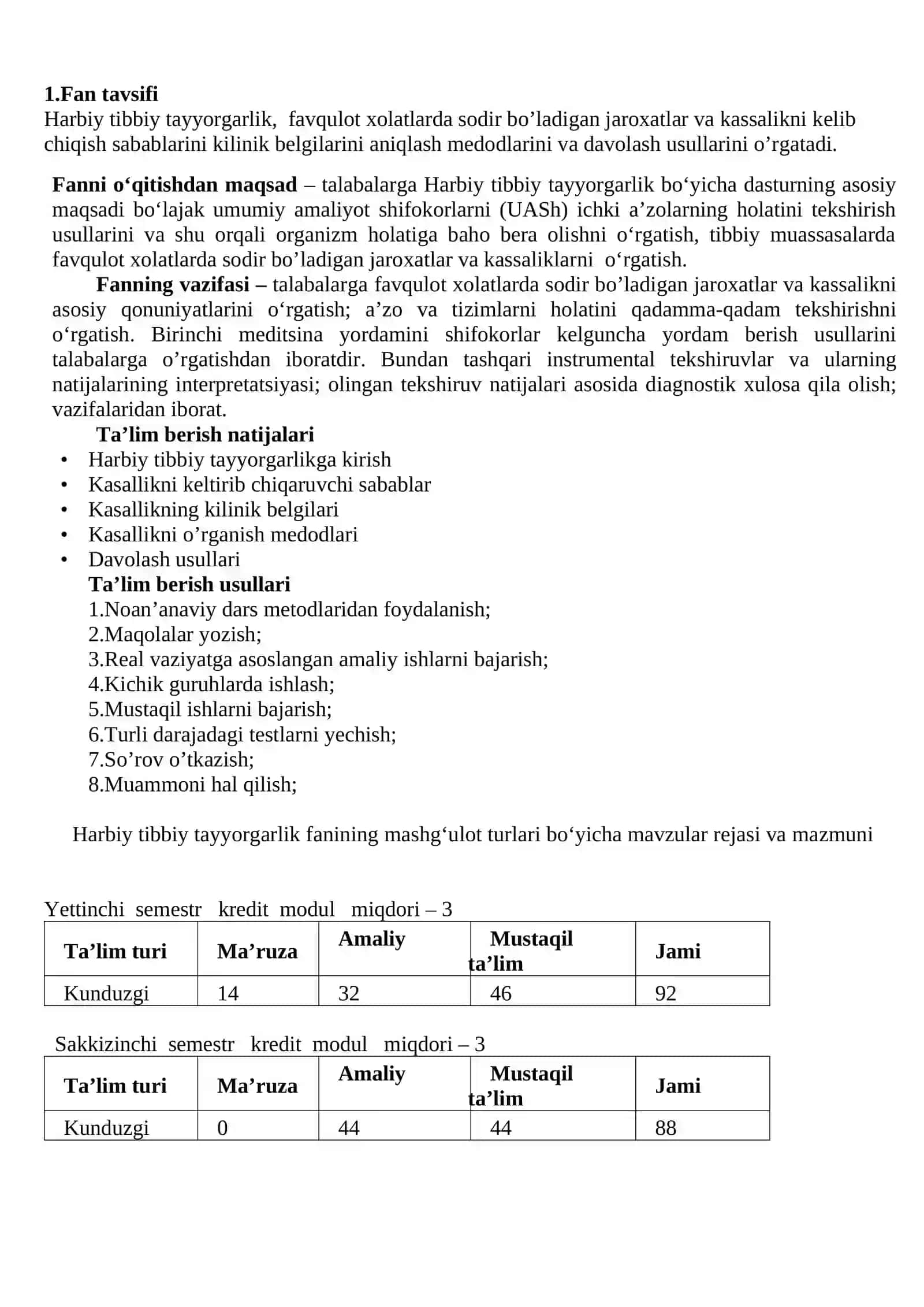 Harbiy tibbiy tayyorgarlik 4