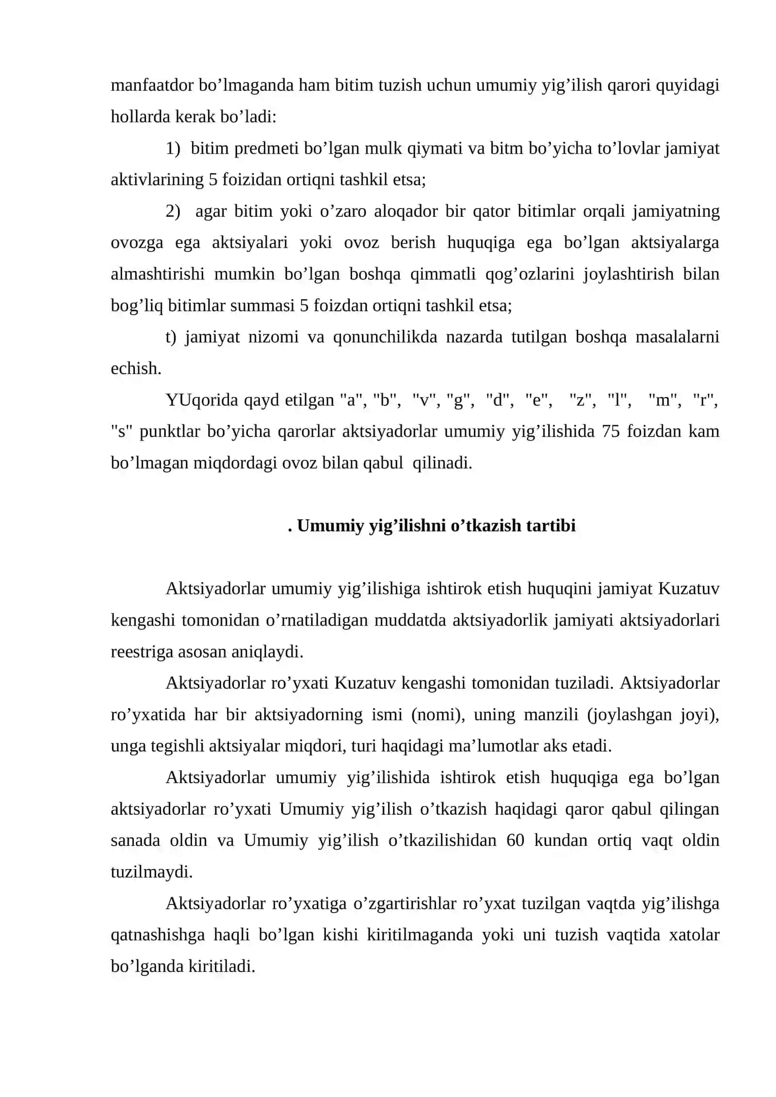 Aktsiyadоrlar umumiy yig’ilishi 4
