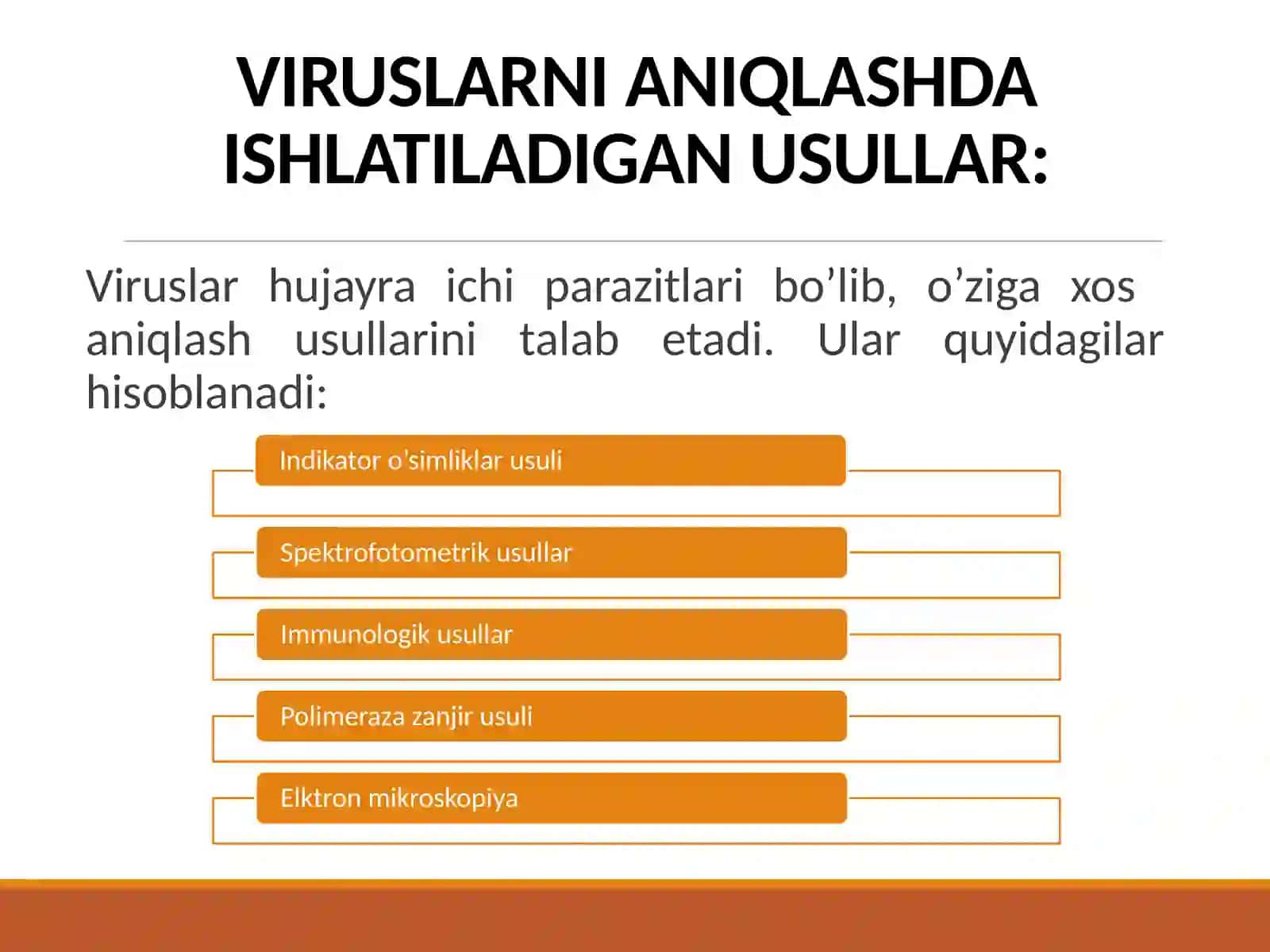 Virusologiyada qo‘llaniladigan usullar 4