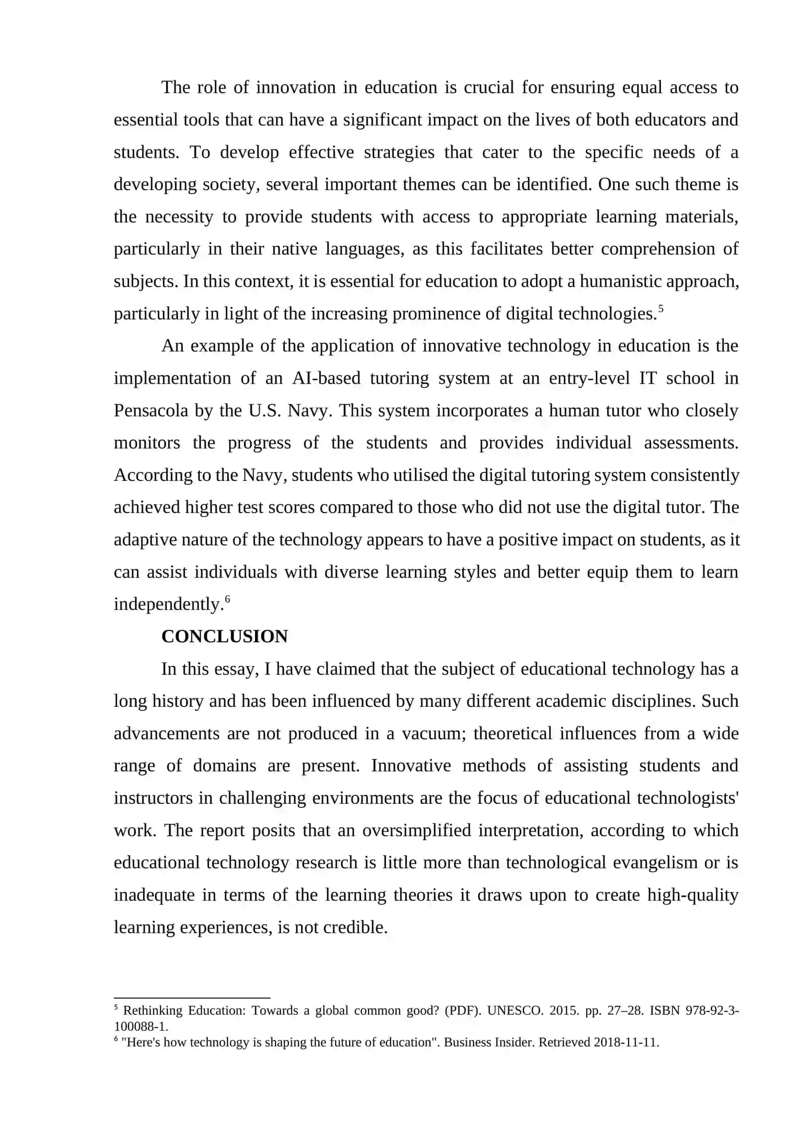 EDUCATION AND TECHNOLOGY 4