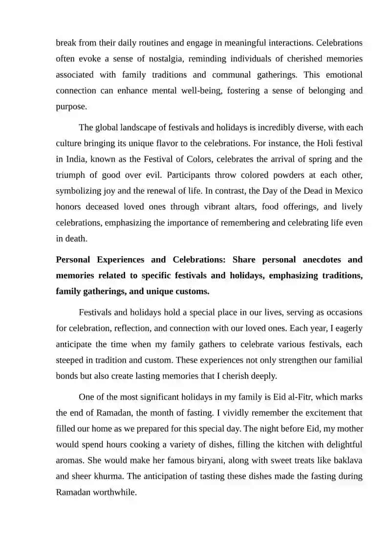 Festivals holidays past simple (Wecelebrated) 4