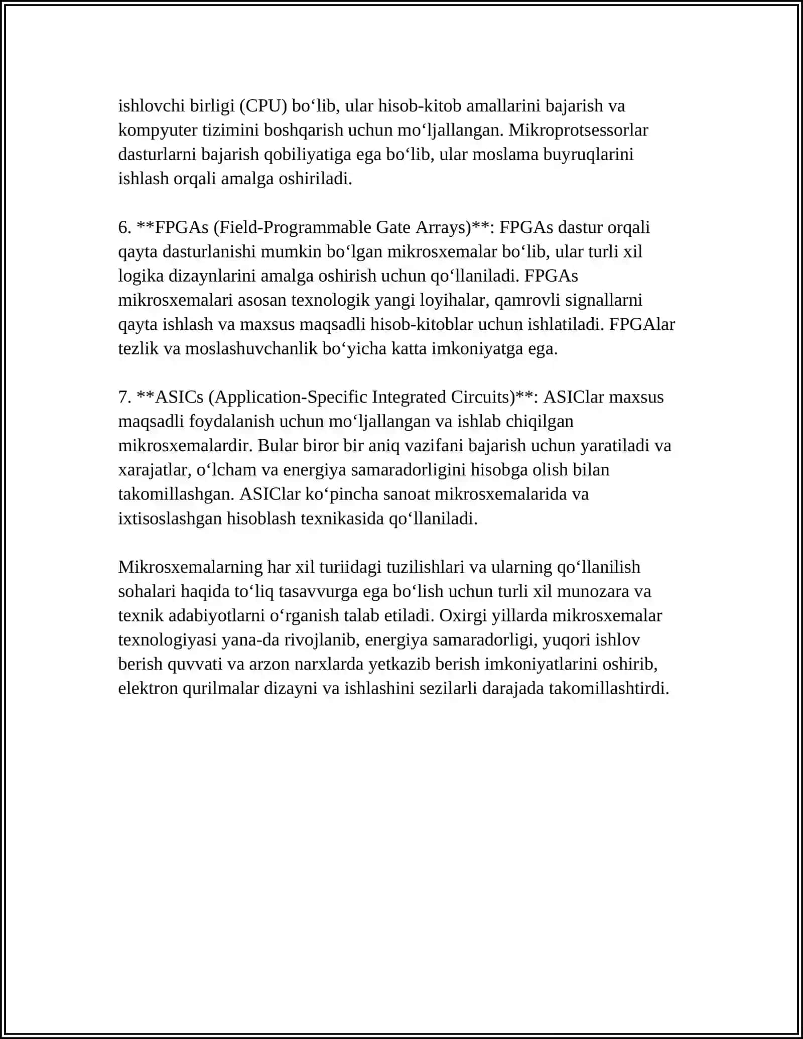 MIKROSXEMALAR. ULARNING PRINSIPIAL, TUZILISH VA FUNKSIONAL SXEMALARI 4