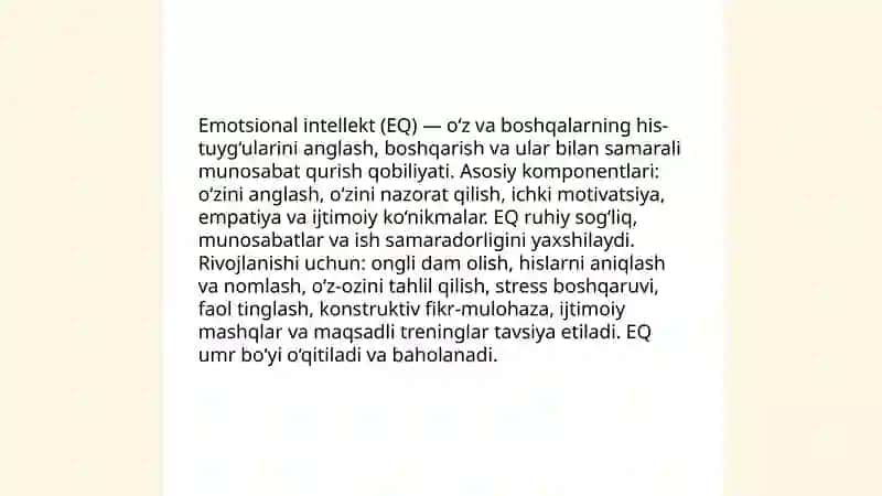 Shaxsning hissiy, irodaviy sohasi va hissiyotlar haqida 4