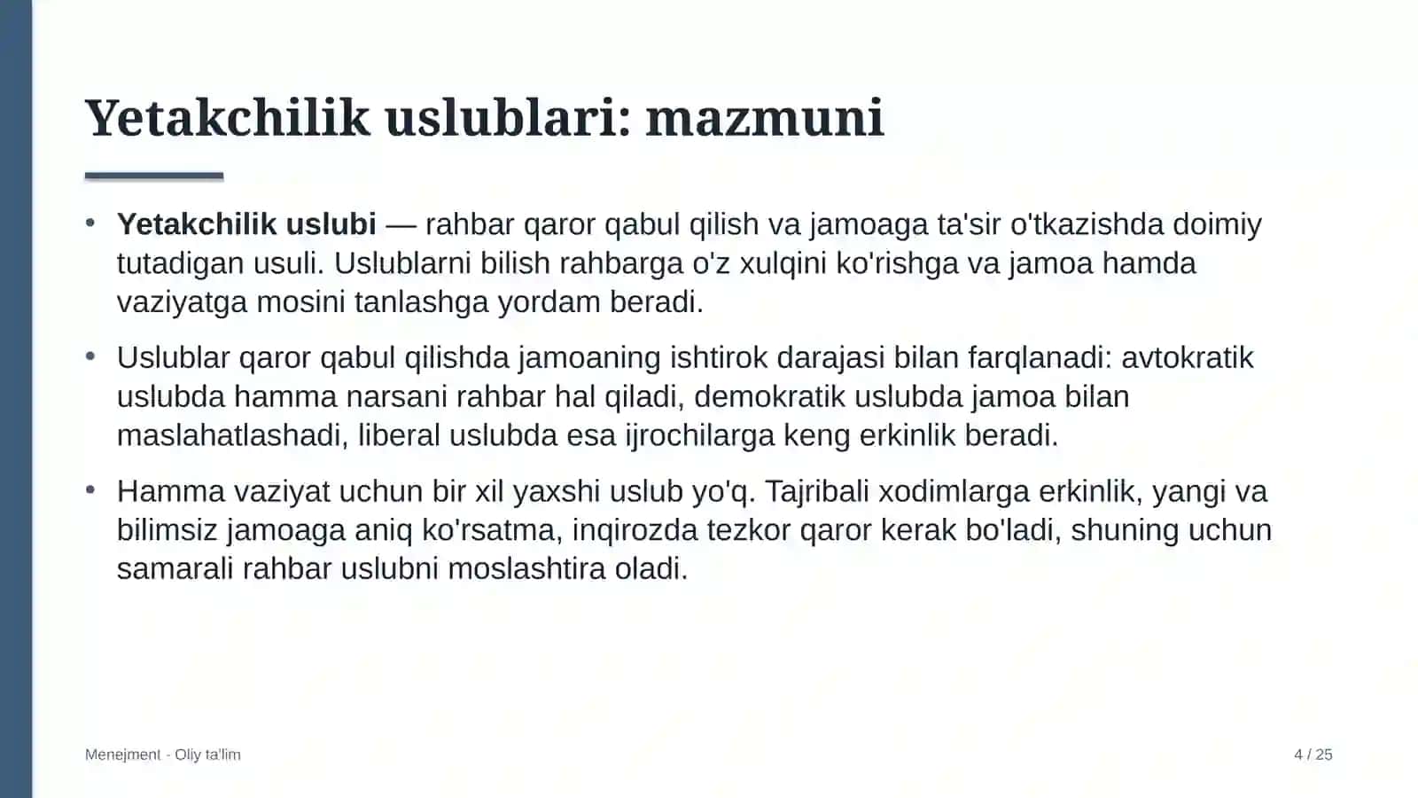Dezinfeksiya xizmatlarida yetakchilik uslublari 4