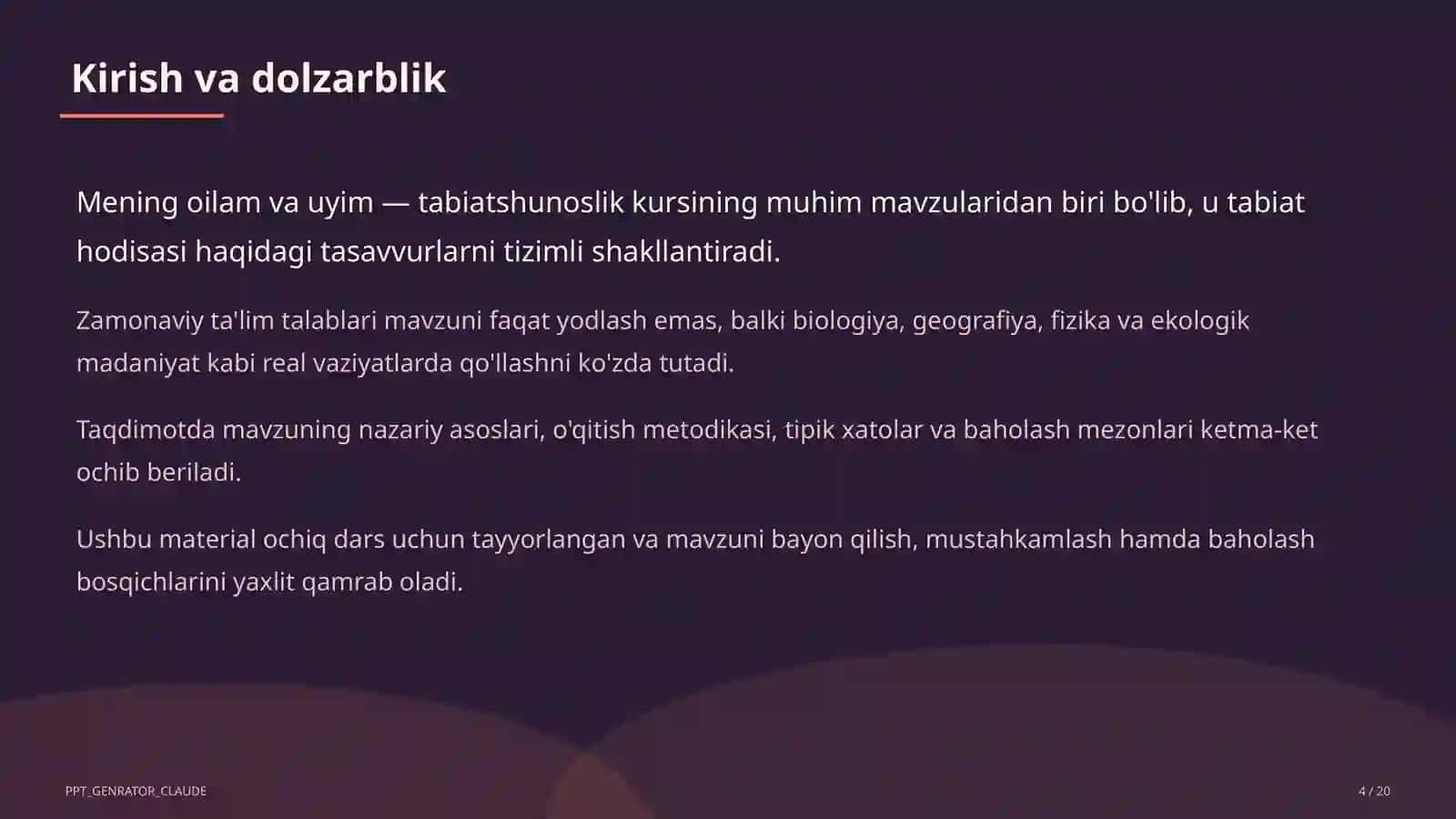 Mening oilam va uyim (1-sinf) 4