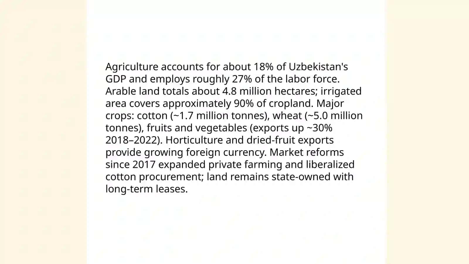 Uzbekistan Retail Market Overview 4