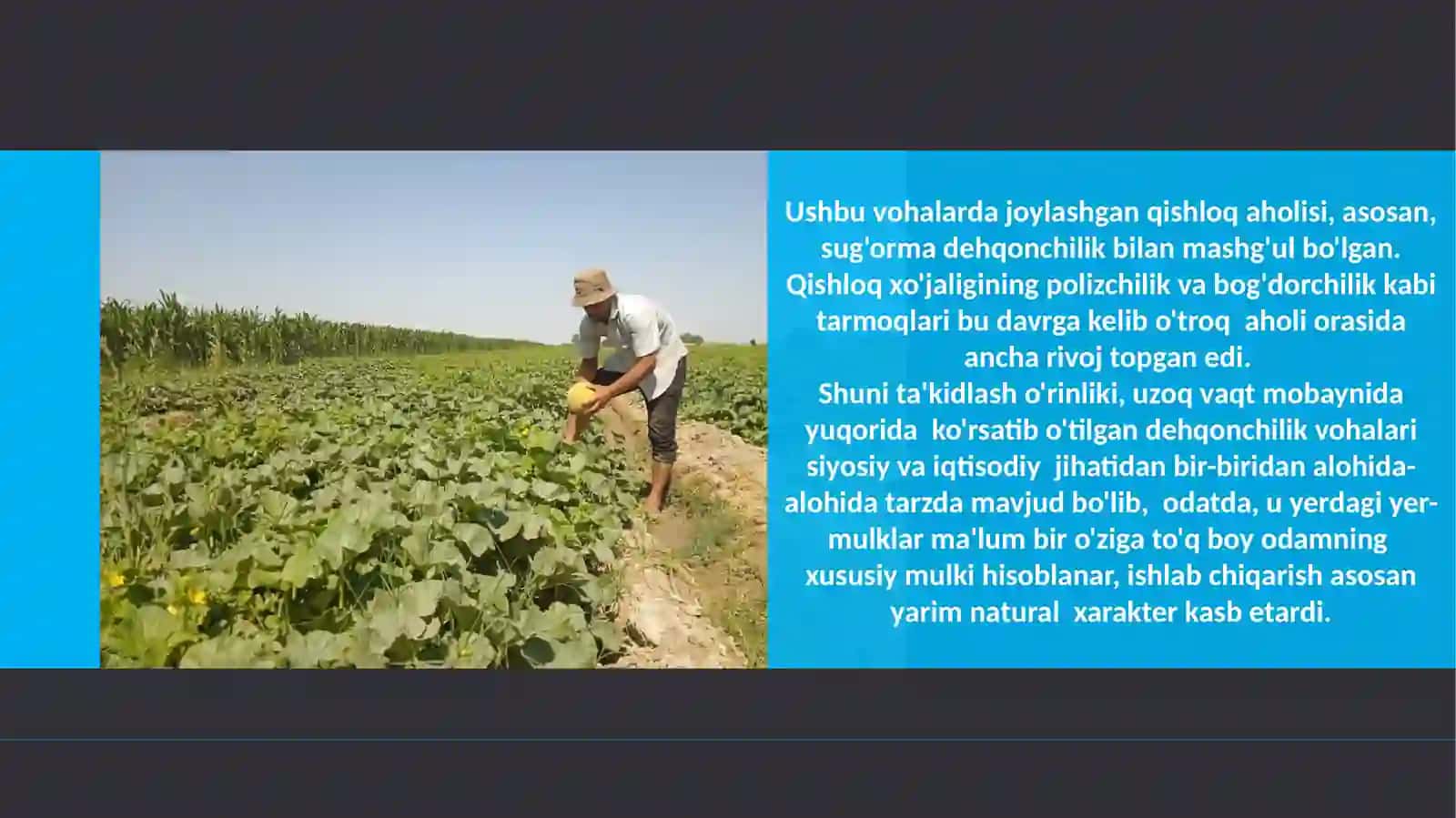 Farg'ona vodiysida dehqonchilik madaniyati 4