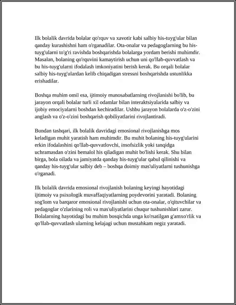 ILK BOLALIK DAVRINING PSIXOLOGIK XUSUSIYATLARI 4