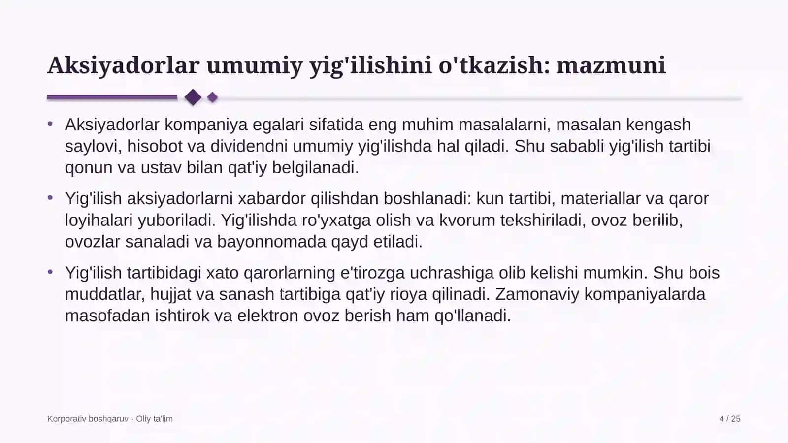 organik dehqonchilikda aksiyadorlar umumiy yig'ilishini o'tkazish 2601 4