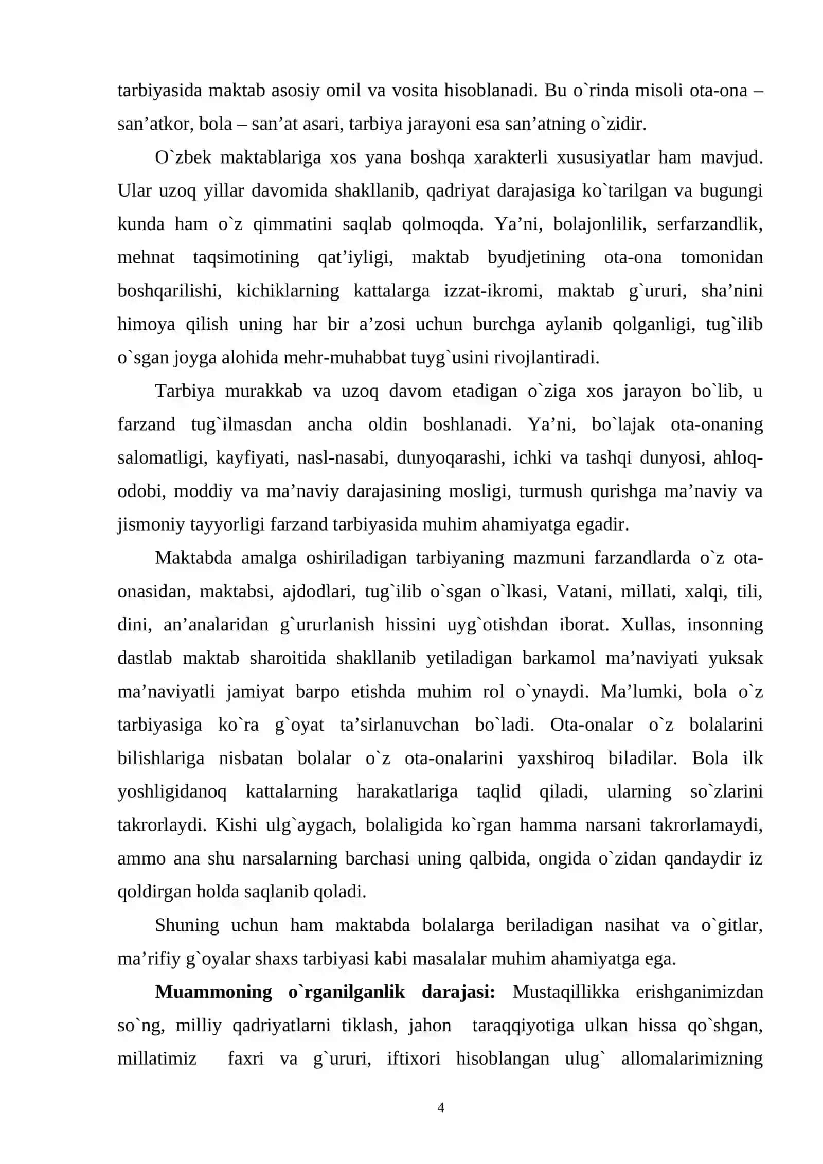 IJTIMOIY PEDAGOGIKANING MAKTAB YOSHIDAGI BOLALAR BILAN OLIB BORADIGAN FAOLIYATI 4