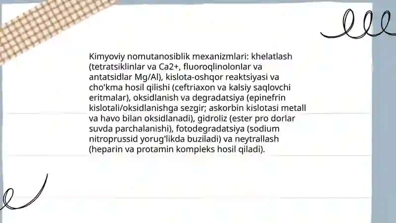 Dorilar nomutanosibligi, ulardan zaharlanishni bartaraf etish usullari 4