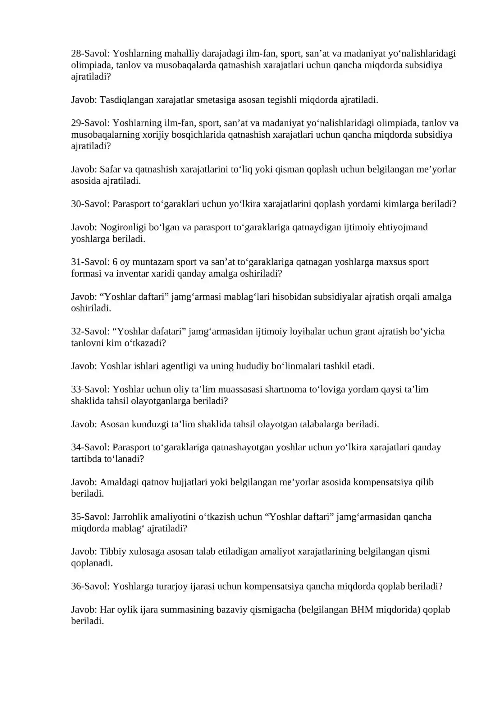 AGROS suhbat savollari javoblari bn 2026 (Yoshlar yetakchilari uchun savollar 2026) 4