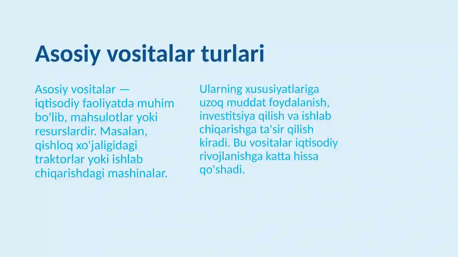 ASOSIY VOSITALARNI HISOBGA OLISH 4