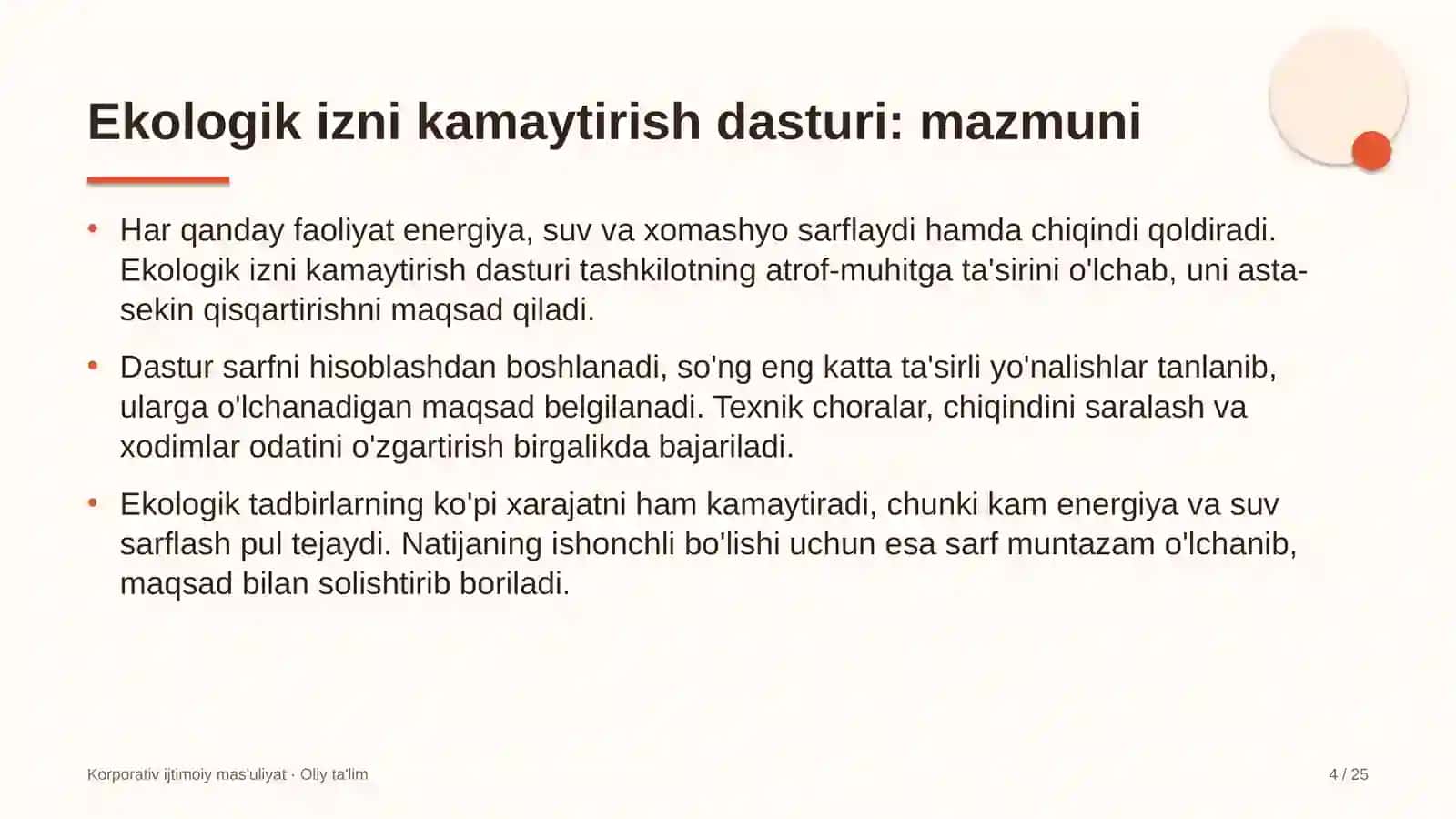 sement zavodlarida ekologik izni kamaytirish dasturini amalga oshirish 9316 4