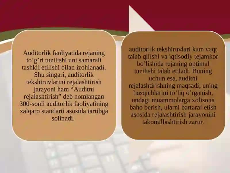 Auditorliktekshiruvinirejalashtirish 4