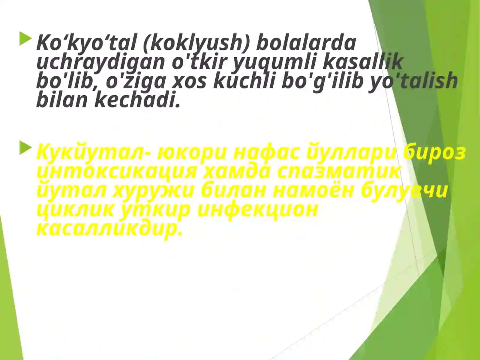 KO'K YO'TAL 4