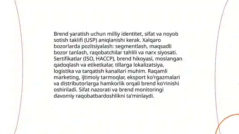 Xalqaro Mаrkеting Tаmоyilаridаn Fоydаlаnish 4