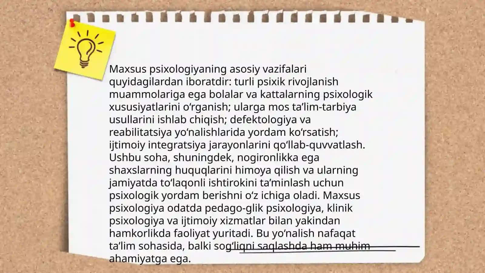 Maxsus psixologiya fani predmeti va vazifalari 4