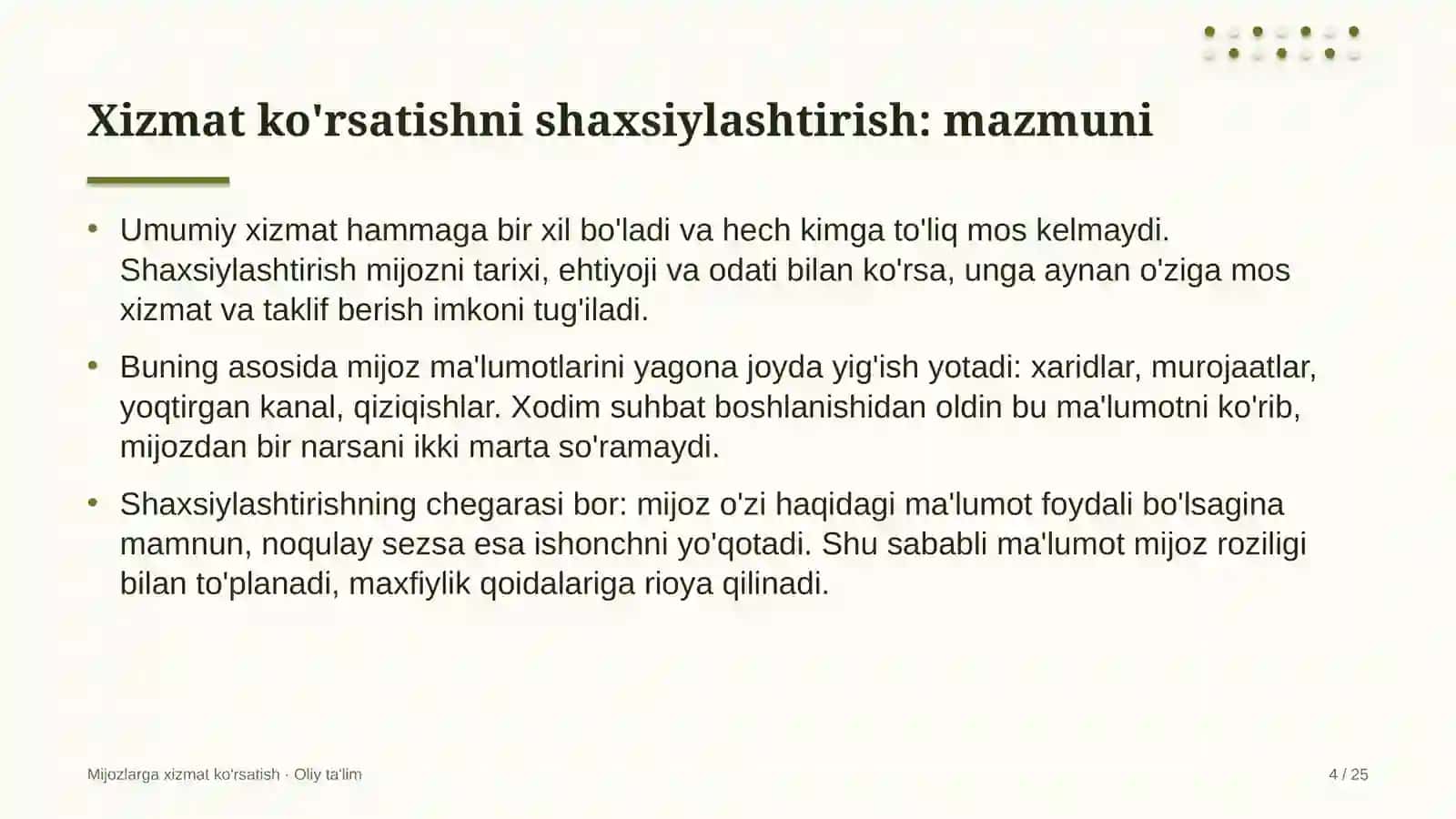dublyaj studiyalarida xizmat ko'rsatishni shaxsiylashtirish 9386 4