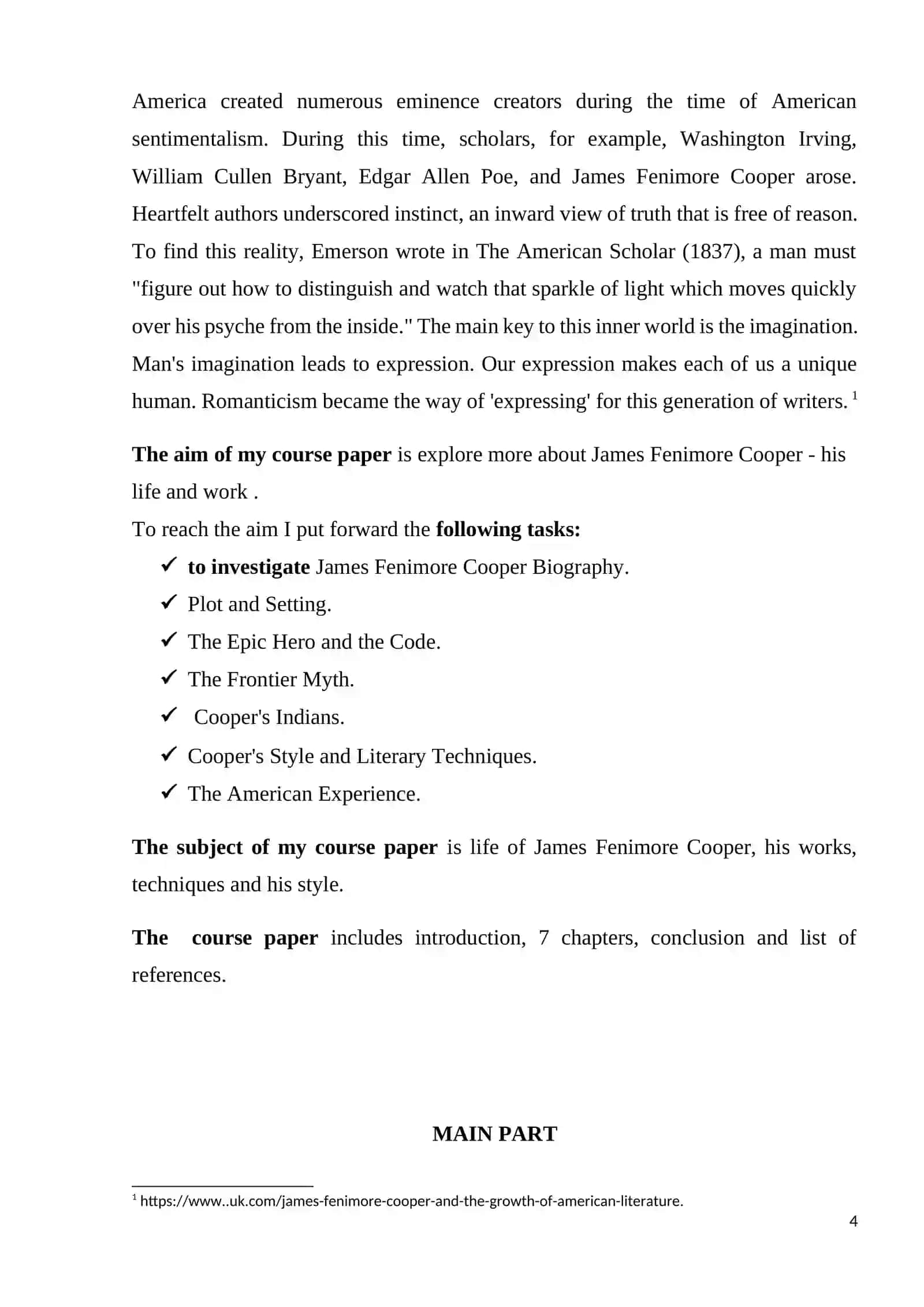 James Fenimore Cooper - his life and work 4