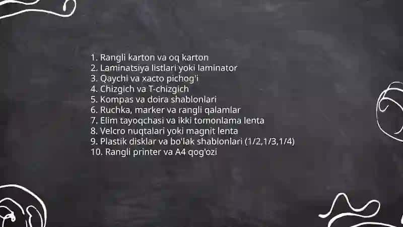 Ulush mavzusi bo’yicha ko’rgazmali qurollardan foydalanish 4