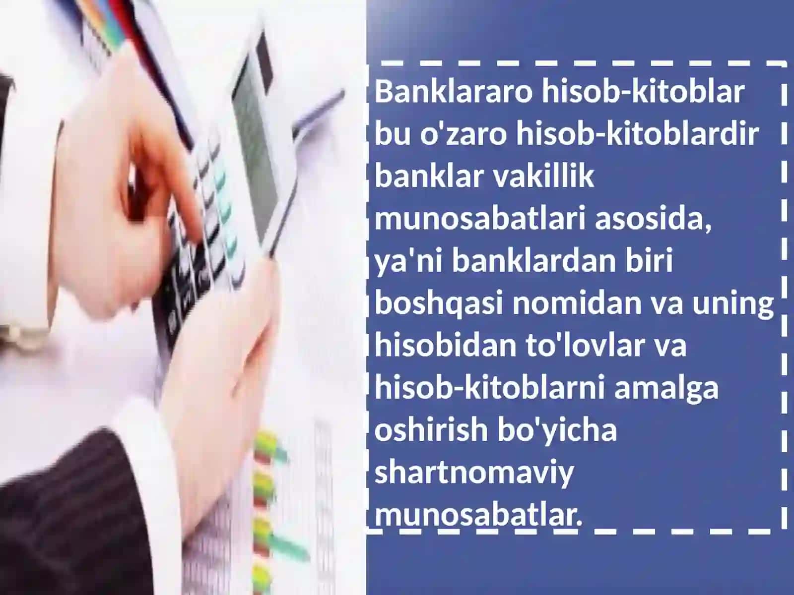 Banklararo  hisob-kitob  jarayonlani 4