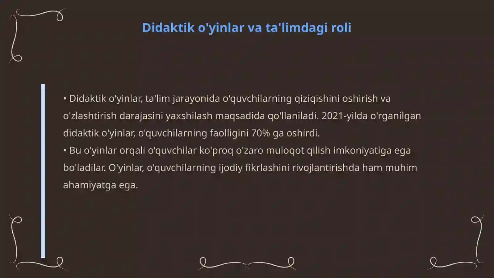 ONA TILI DARSLARIDA MORFEMIK TAHLILNI AMALGA OSHIRISHDA DIDAKTIK O‘YINLARDAN FOYDALANISH METODIKASI 4