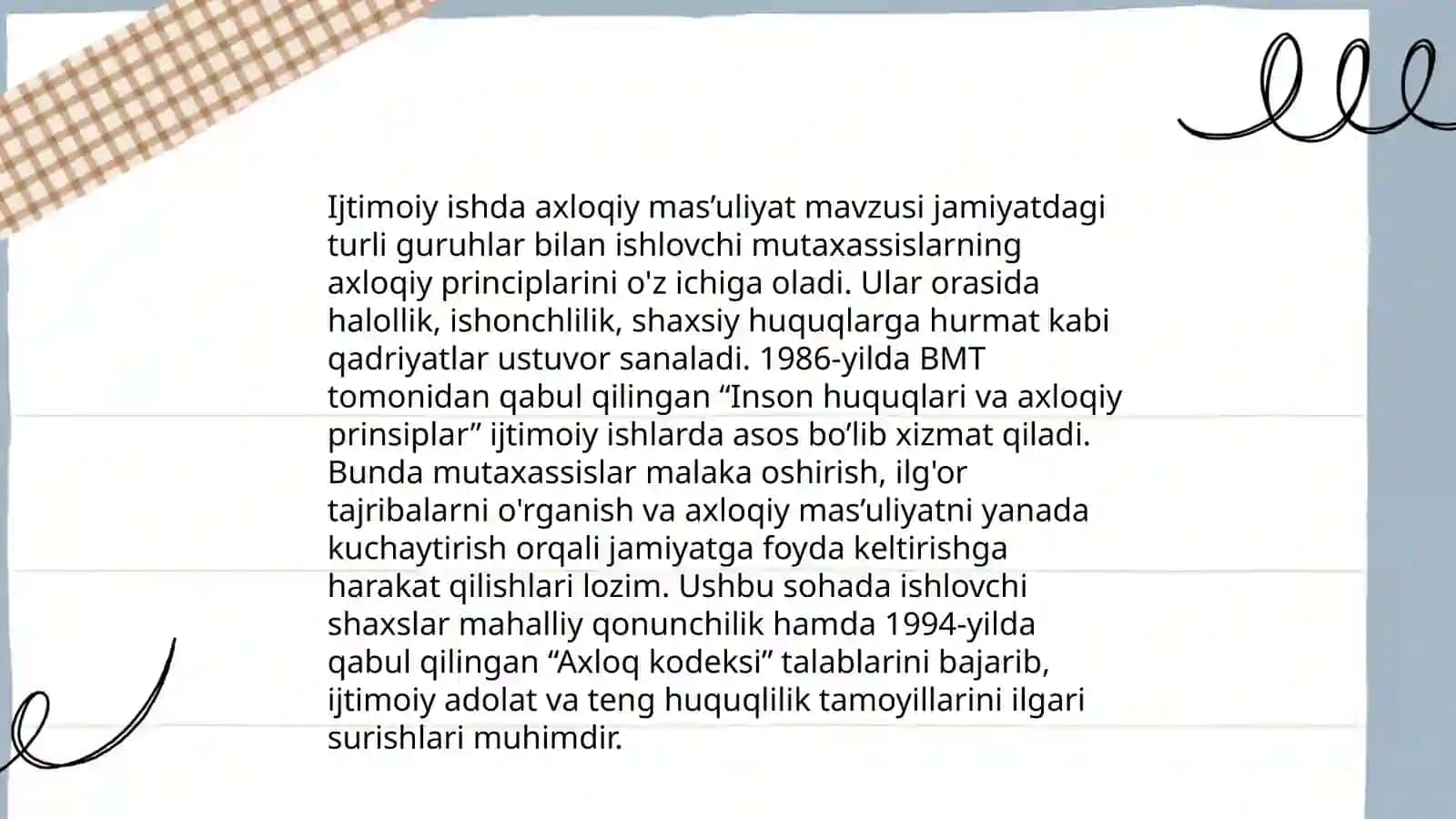 Axloqiy qadriyatlar va ijtimoiy ishning mohiyati 4