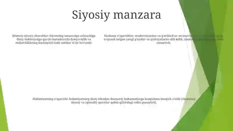 Islom Dinining Paydo Bo'Lishida Ijtimoiy Siyosiy Va Madaniy Sharoit 4