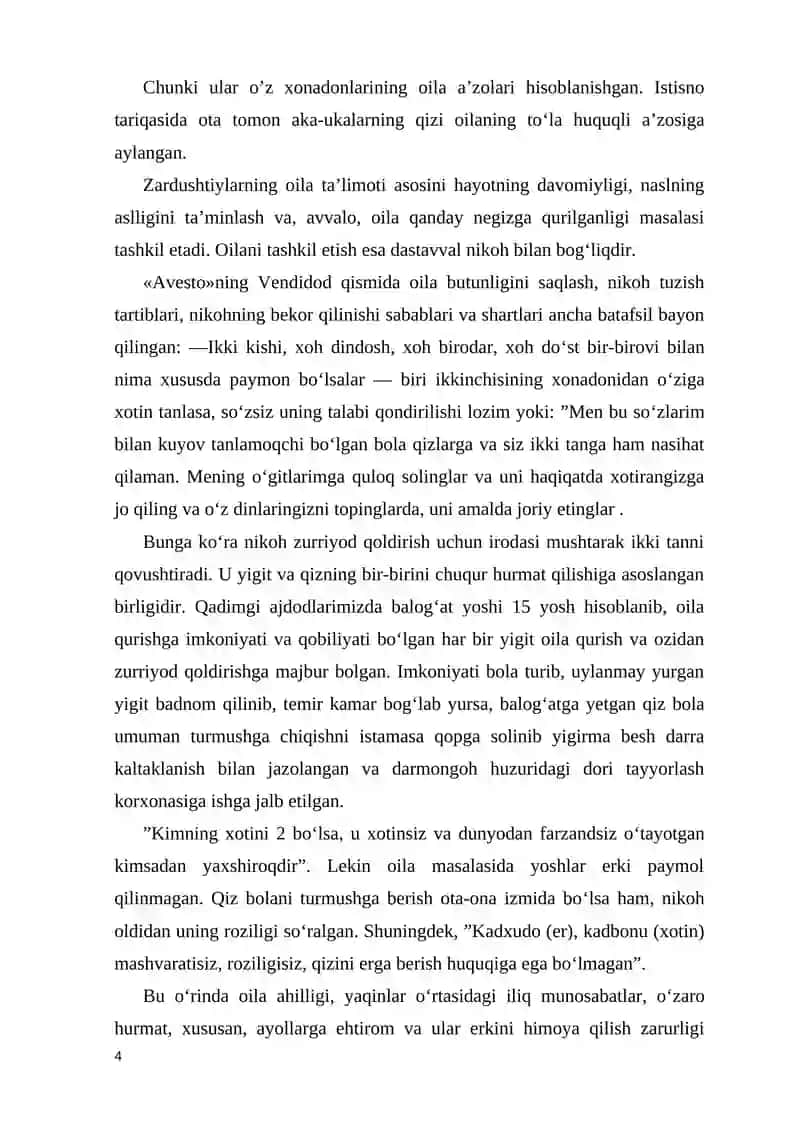 Qadimgi davrlarda o‘rta osiyoda oila tarbiyasiga oid qarashlar 4