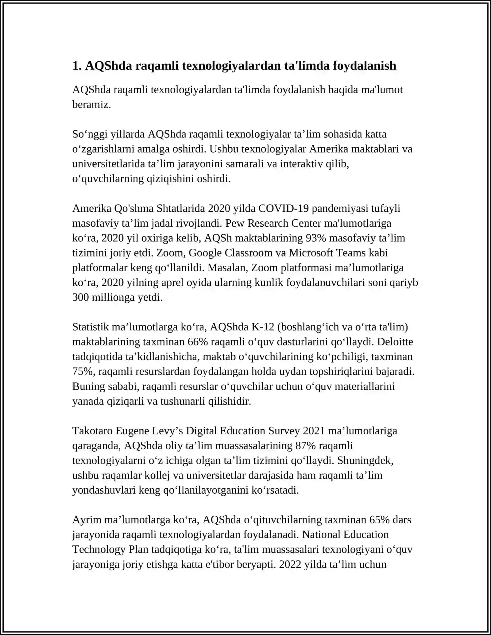 TA'LIMDA RAQAMLI TEXNOLOGIYALARDAN FOYDALANISHNING XORIJ TAJRIBASI 4