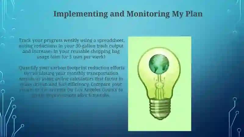 Individual Action Plan to Solving Environmental Issues 4