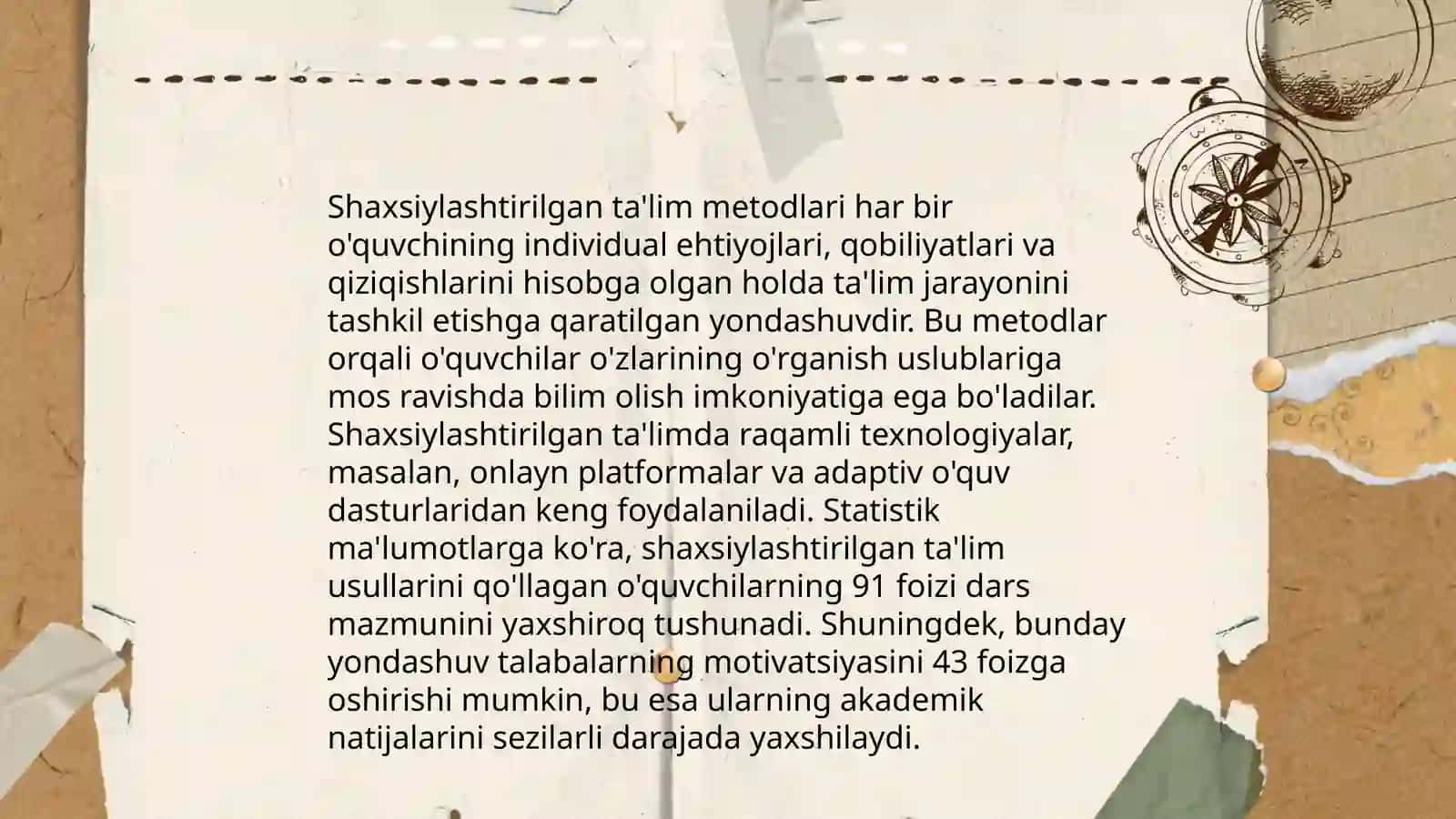 Shaxsiy yoʻnaltirilgan yondashuv 4