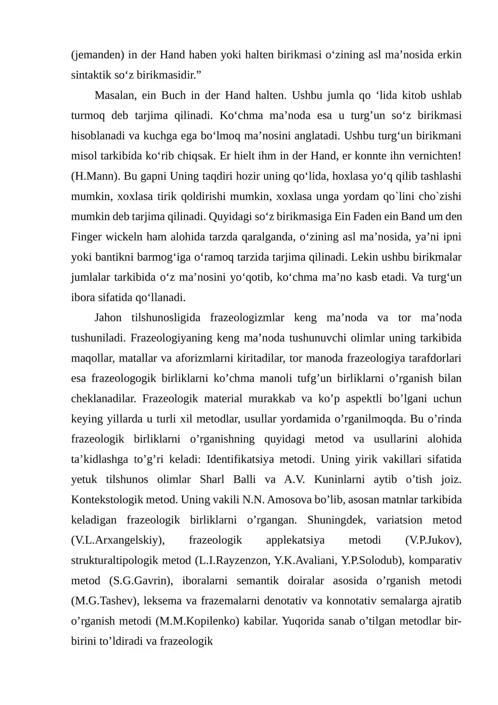 Nemis tili frazeologik birikmalari va tilning lug’at boyligi 4