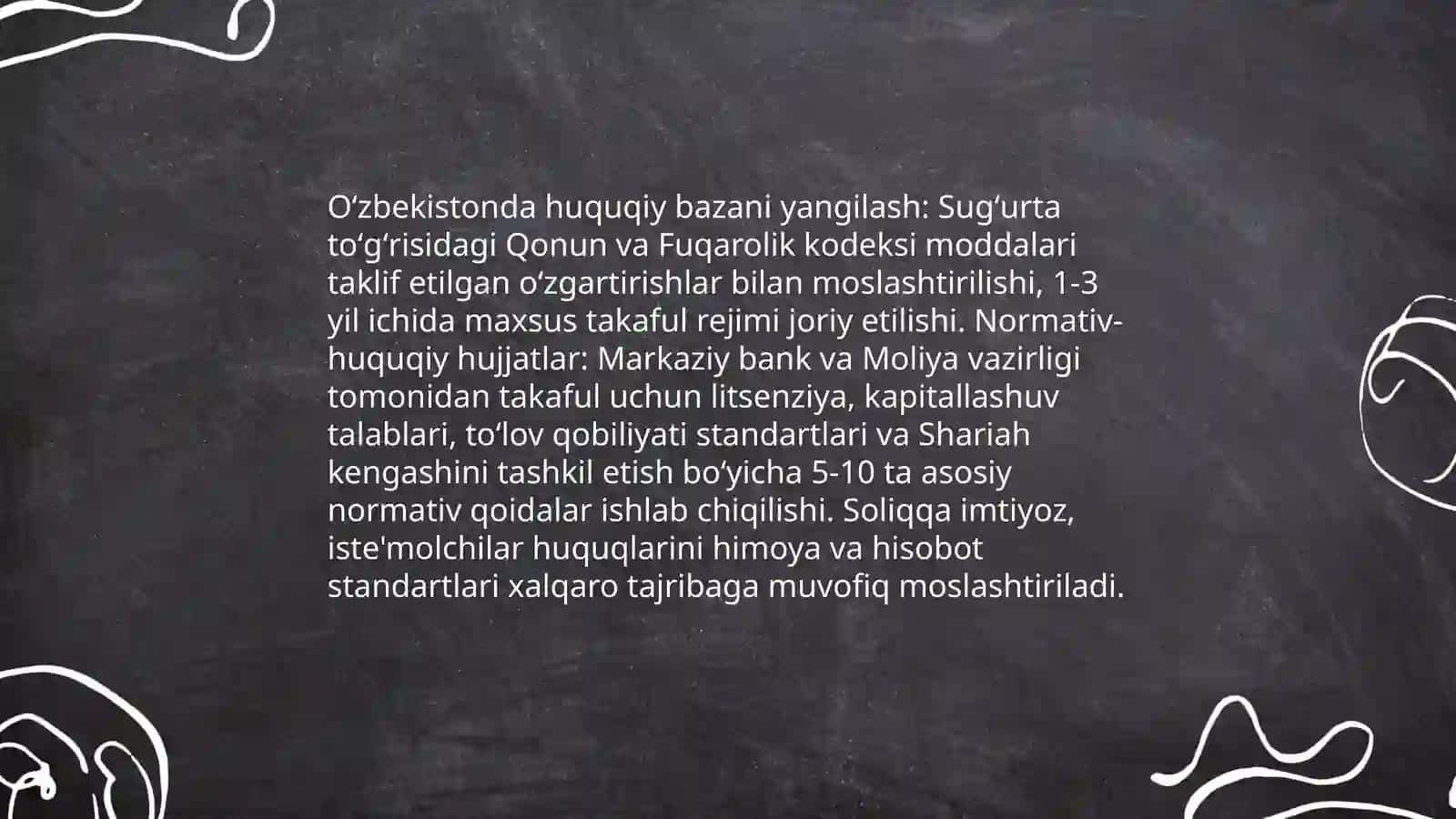 Òzbekiston sugʻurta tizimida takafulni joriy etish istiqbollari 4