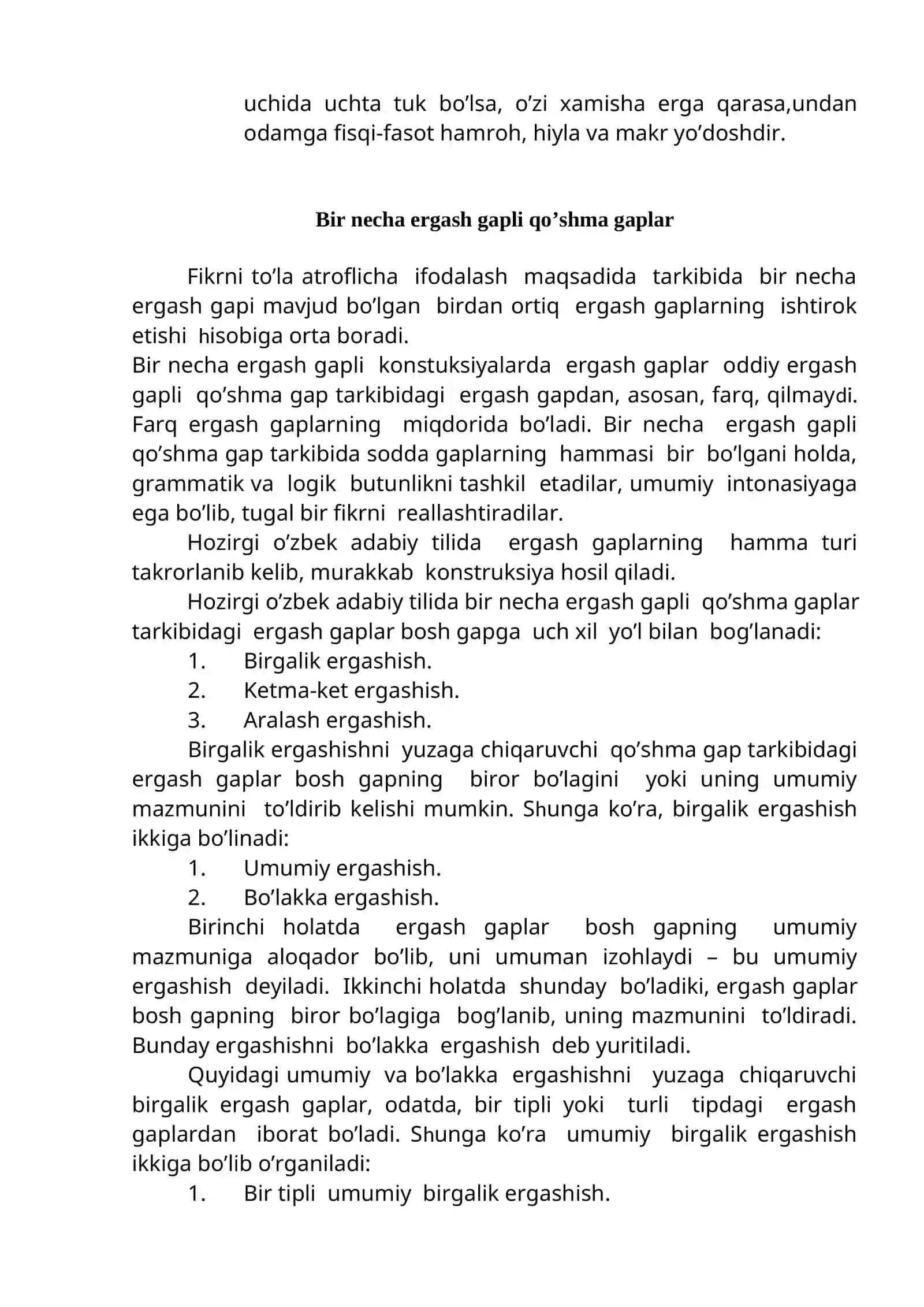 9-mavzu: Murakkab qo’shma gaplar 4