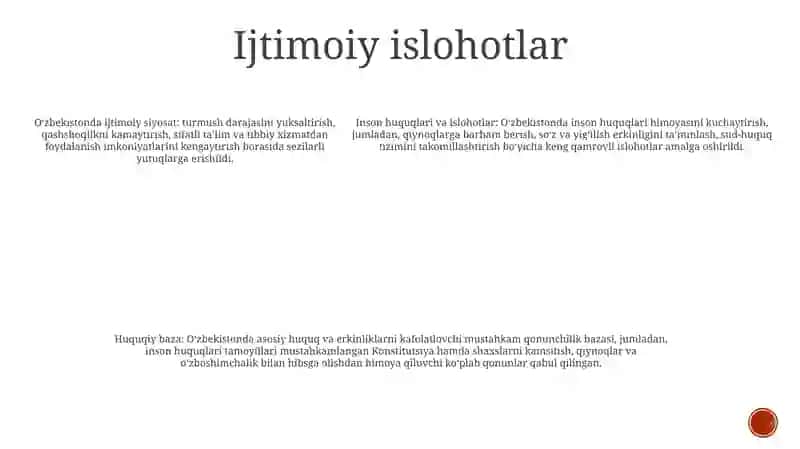 Inson Huquqlarini Ta'Minlash Borasida Mustaqilligimizning Sungi Yillarida Amalga Oshirilgan Islohotlar 4