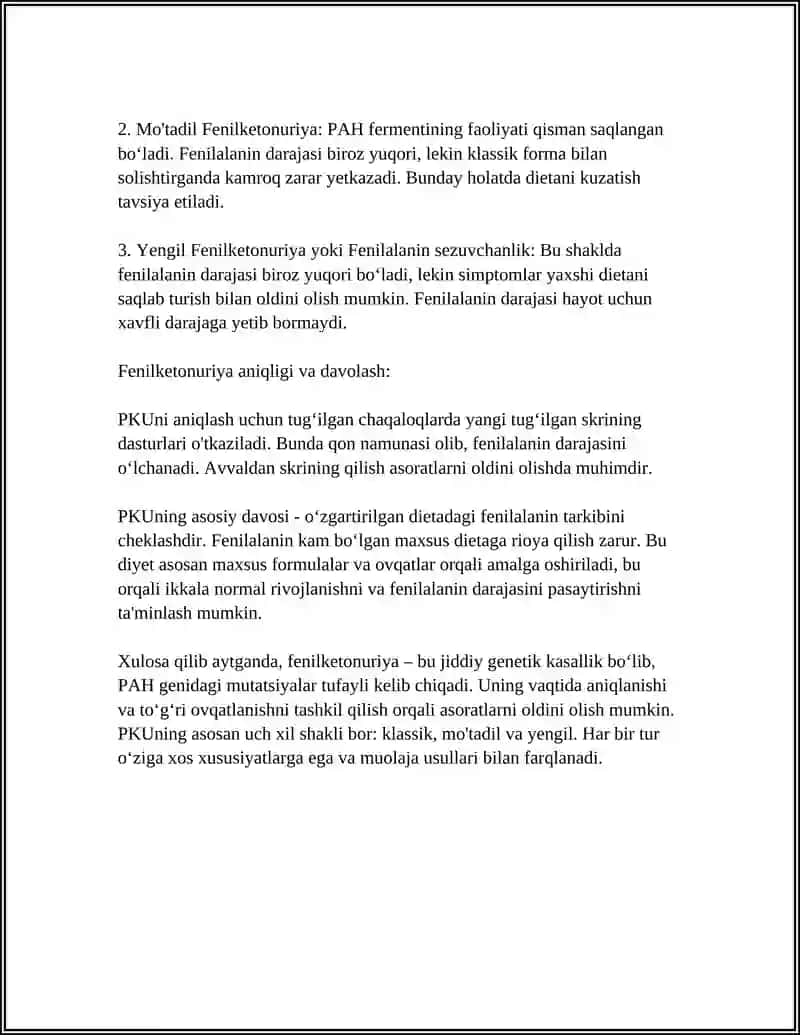 AMINOKISLOTALAR ALMASHINUVINING TUĞMA KASALIKLARI 4