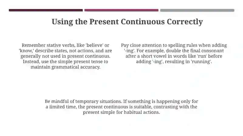 Presentation on Present Continuous 4