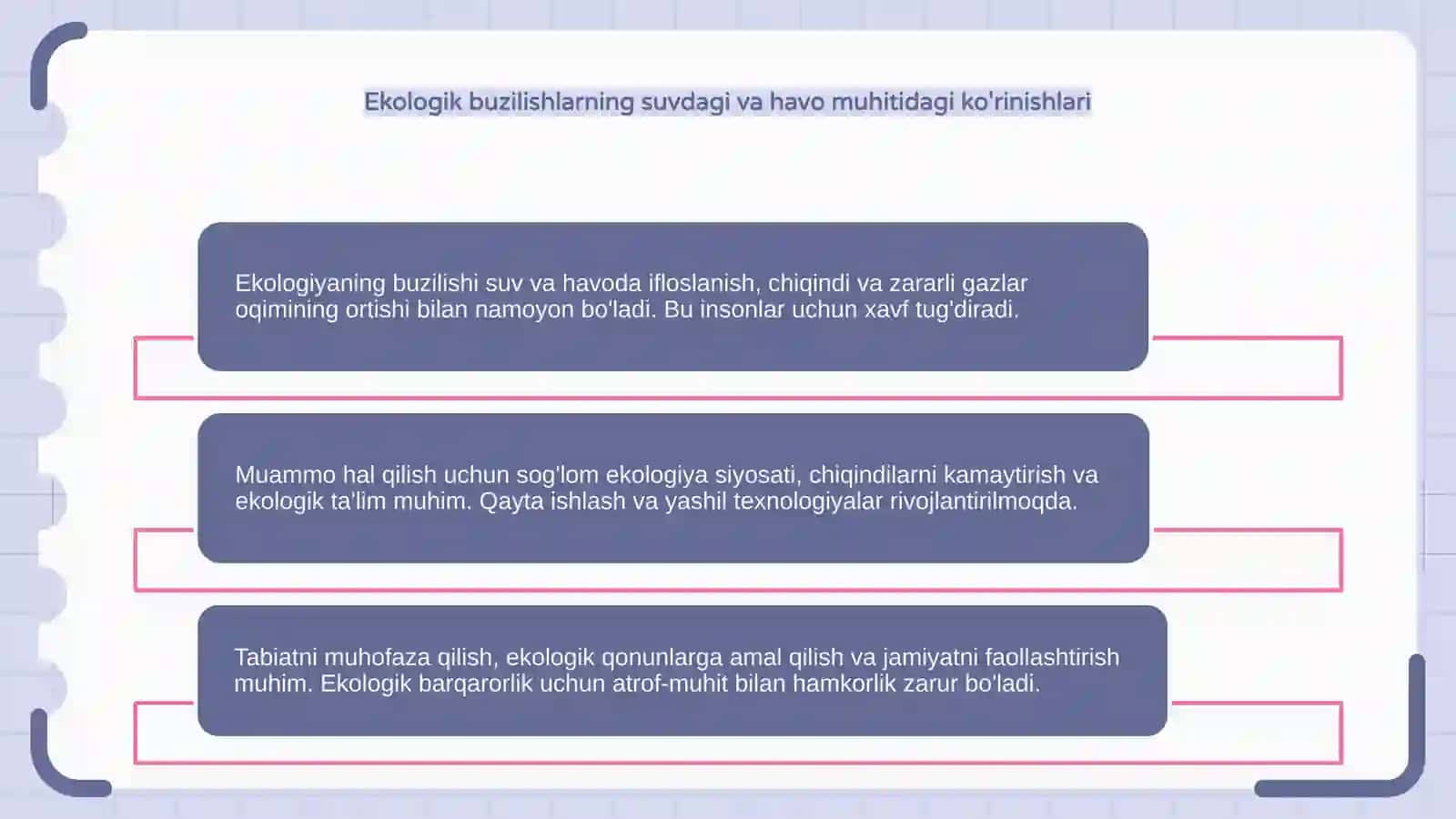 Ekologiyaning buzilishi va uning yechimlari 4